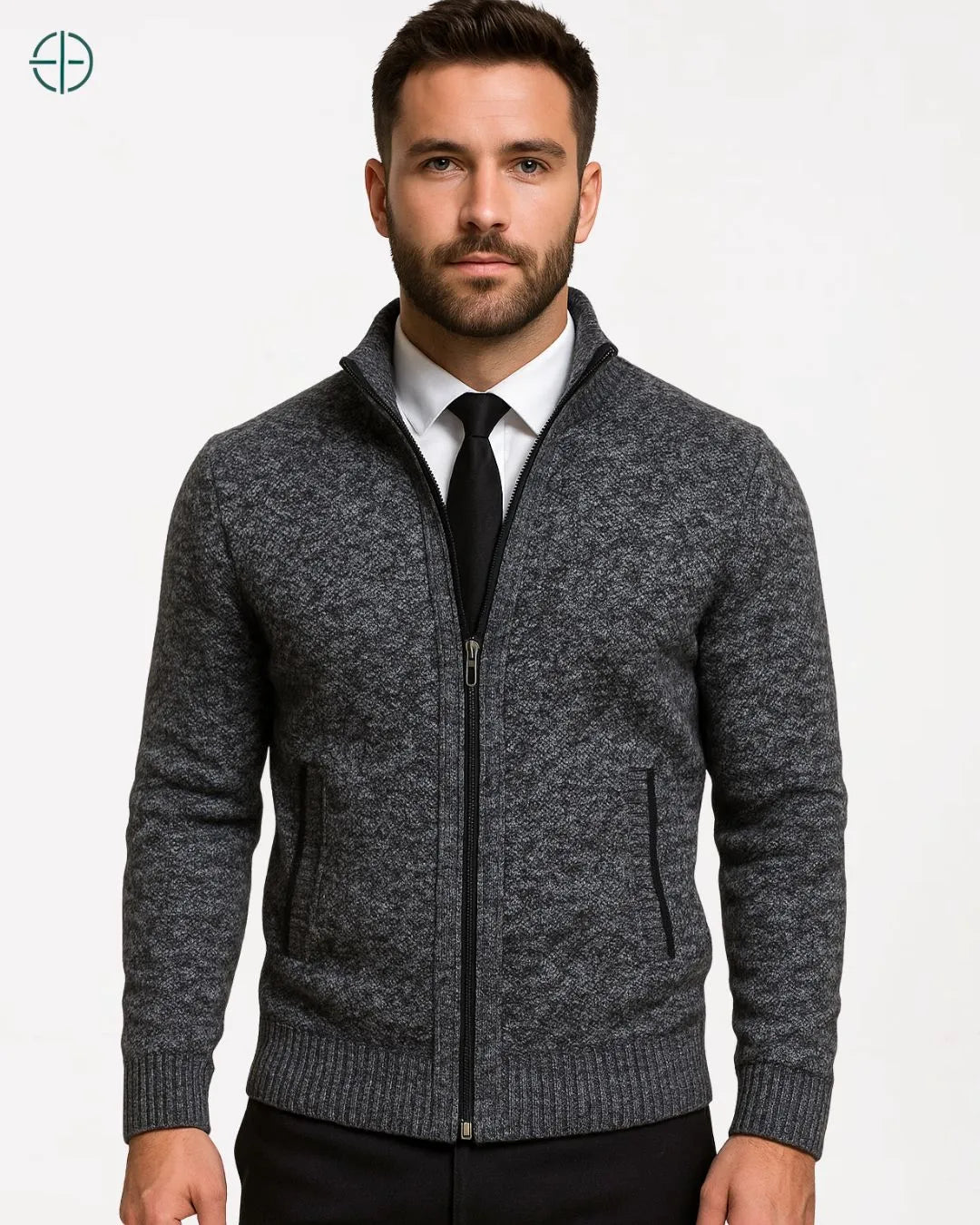 Casaco Suéter Cinza | Rest Money™