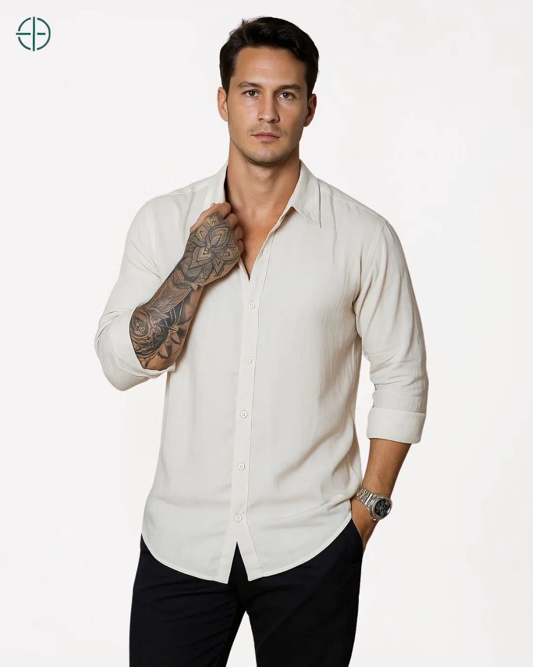 Camisa 100% Viscolinho Masculina | Rest Money™