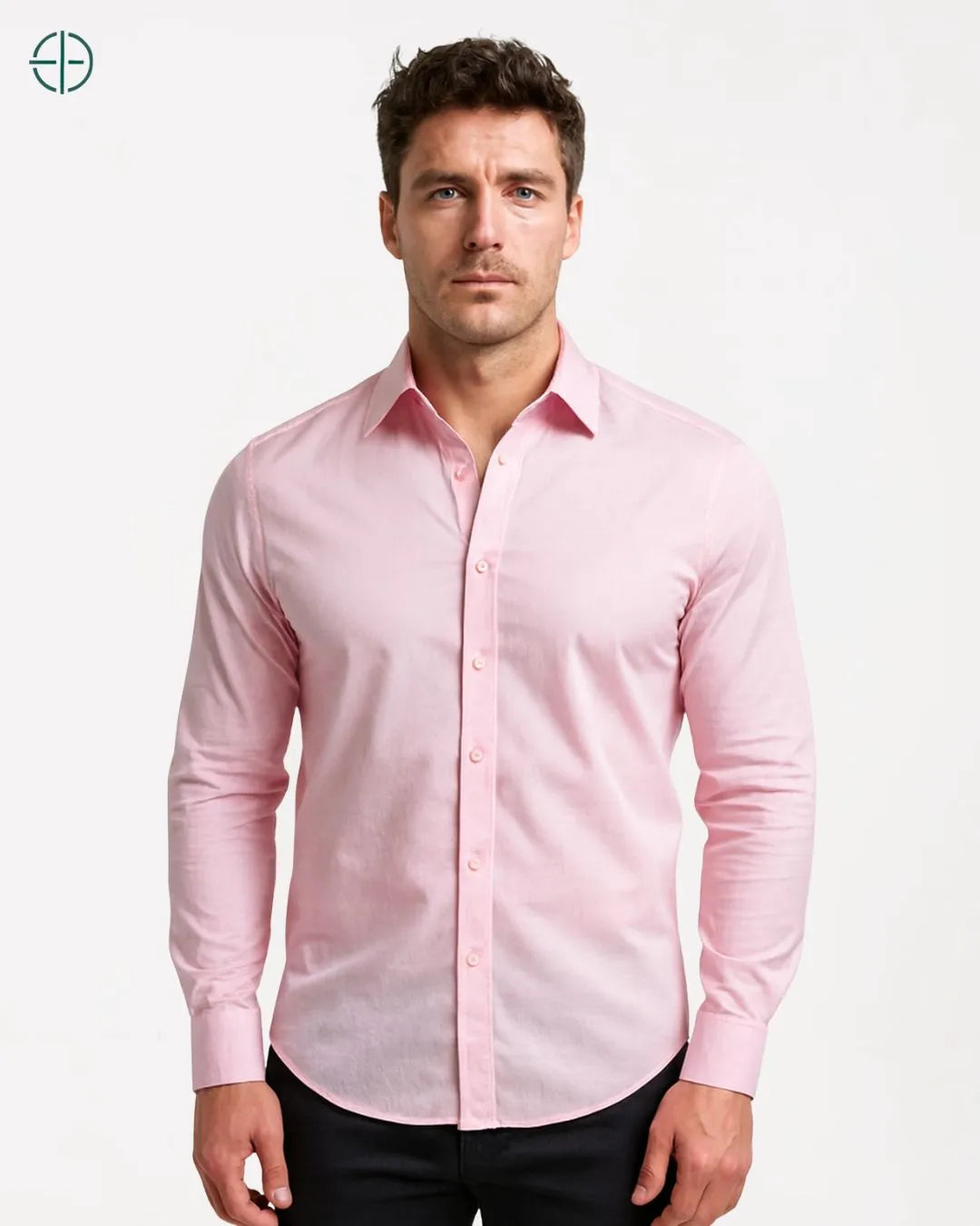 Camisa Social Masculina Slim Fit Manga Longa | Rest Money™