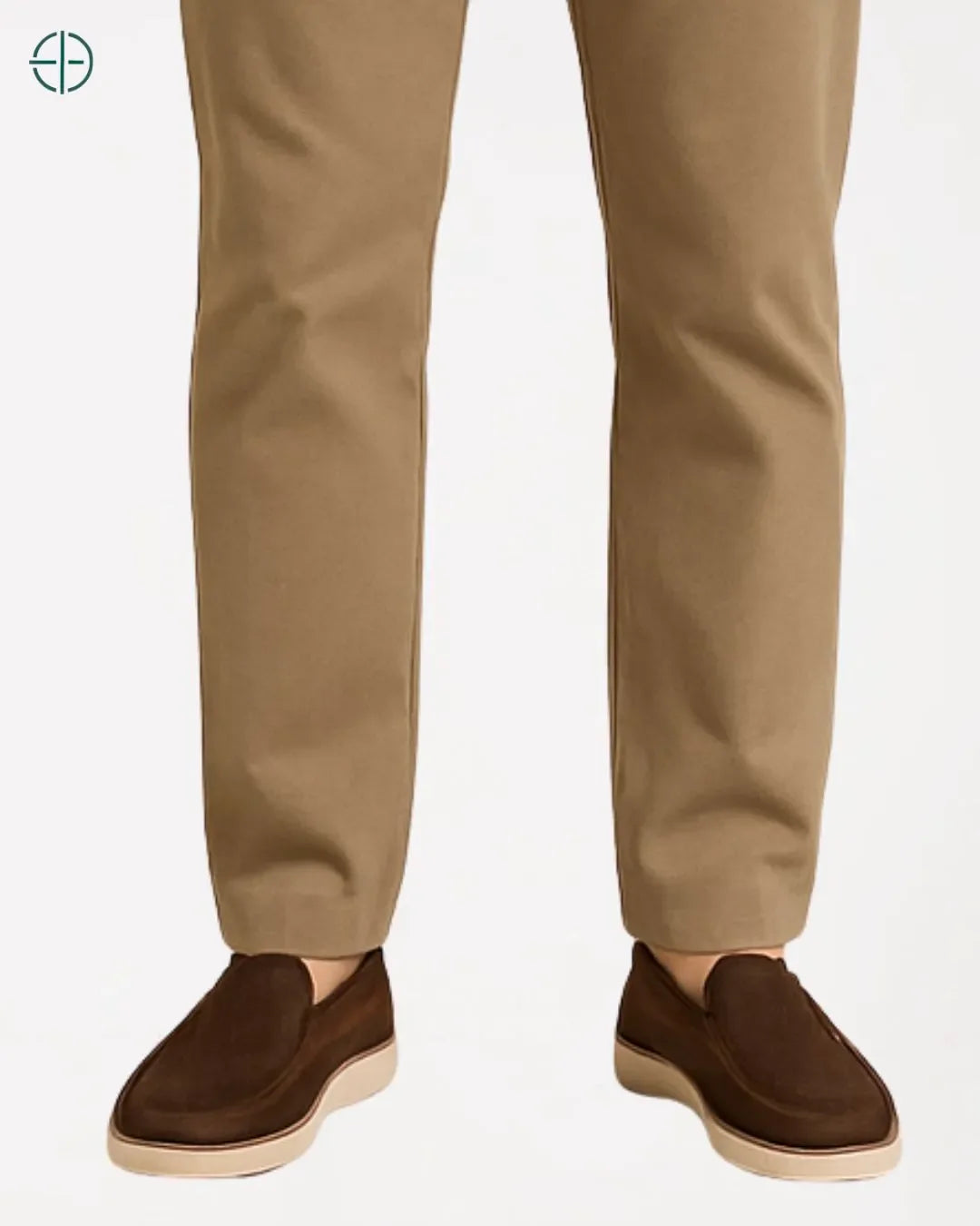 Mocassim de Camurça Old Money Marrom | Rest Money™