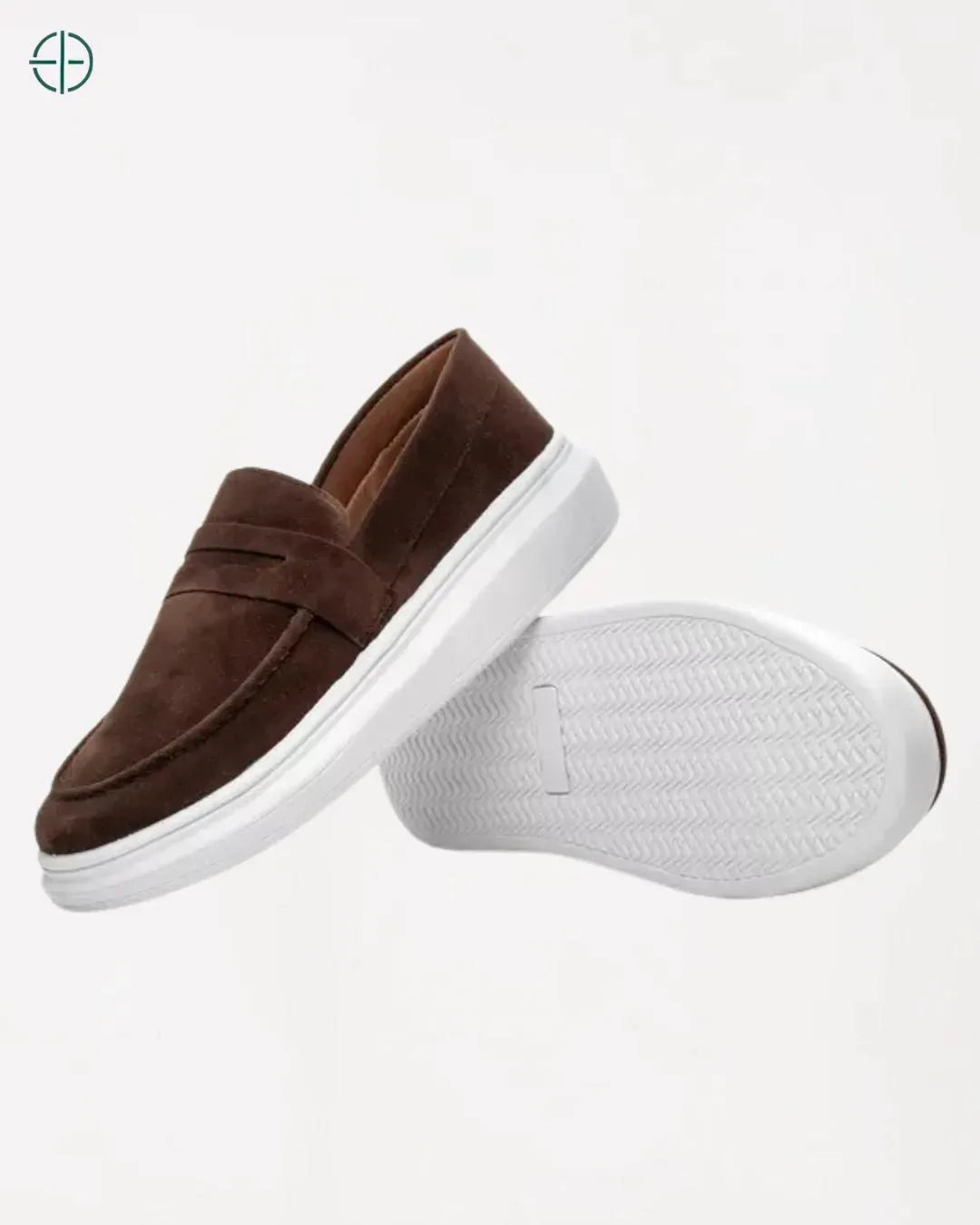 Mocassim de Camurça Masculino Marrom | Rest Money™