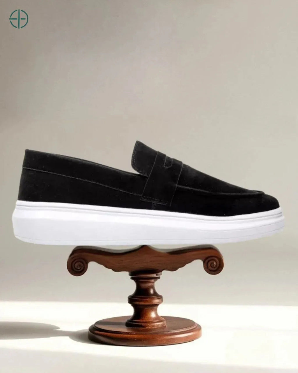 Mocassim de Camurça Masculino Preto | Rest Money™