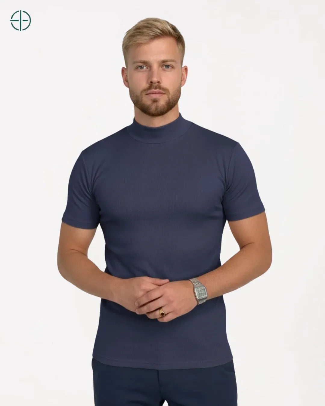 Camisa Masculina Gola Alta | Rest Money™