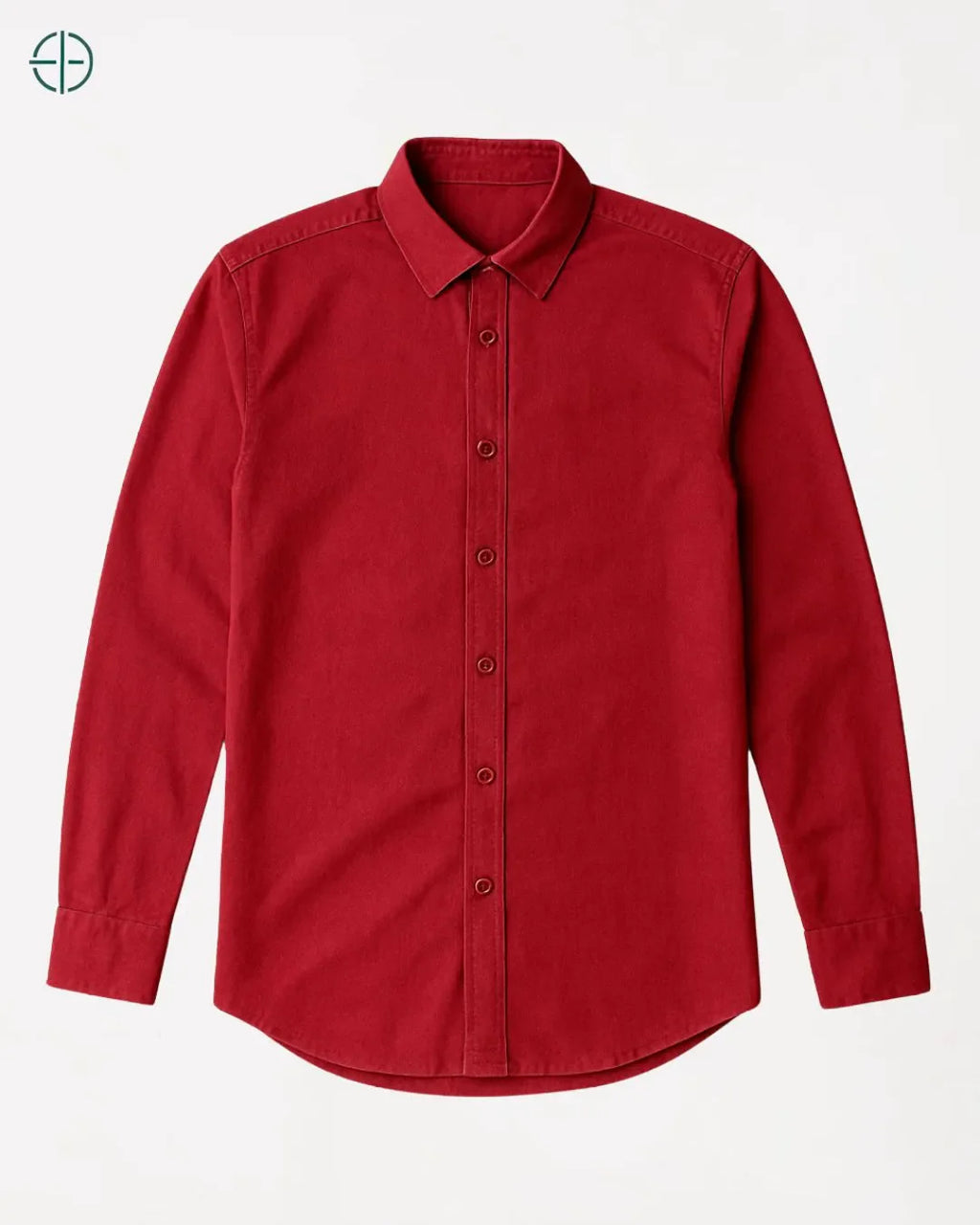 Camisa Social Masculina Slim Fit Manga Longa Vinho | Rest Money™