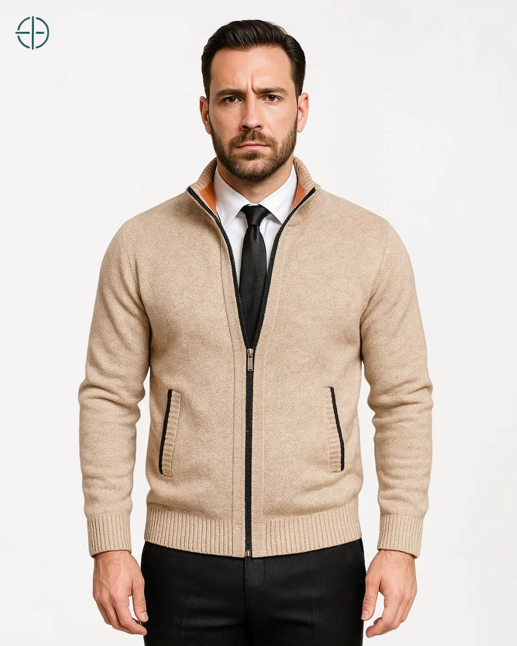 Casaco Suéter Bege | Rest Money™