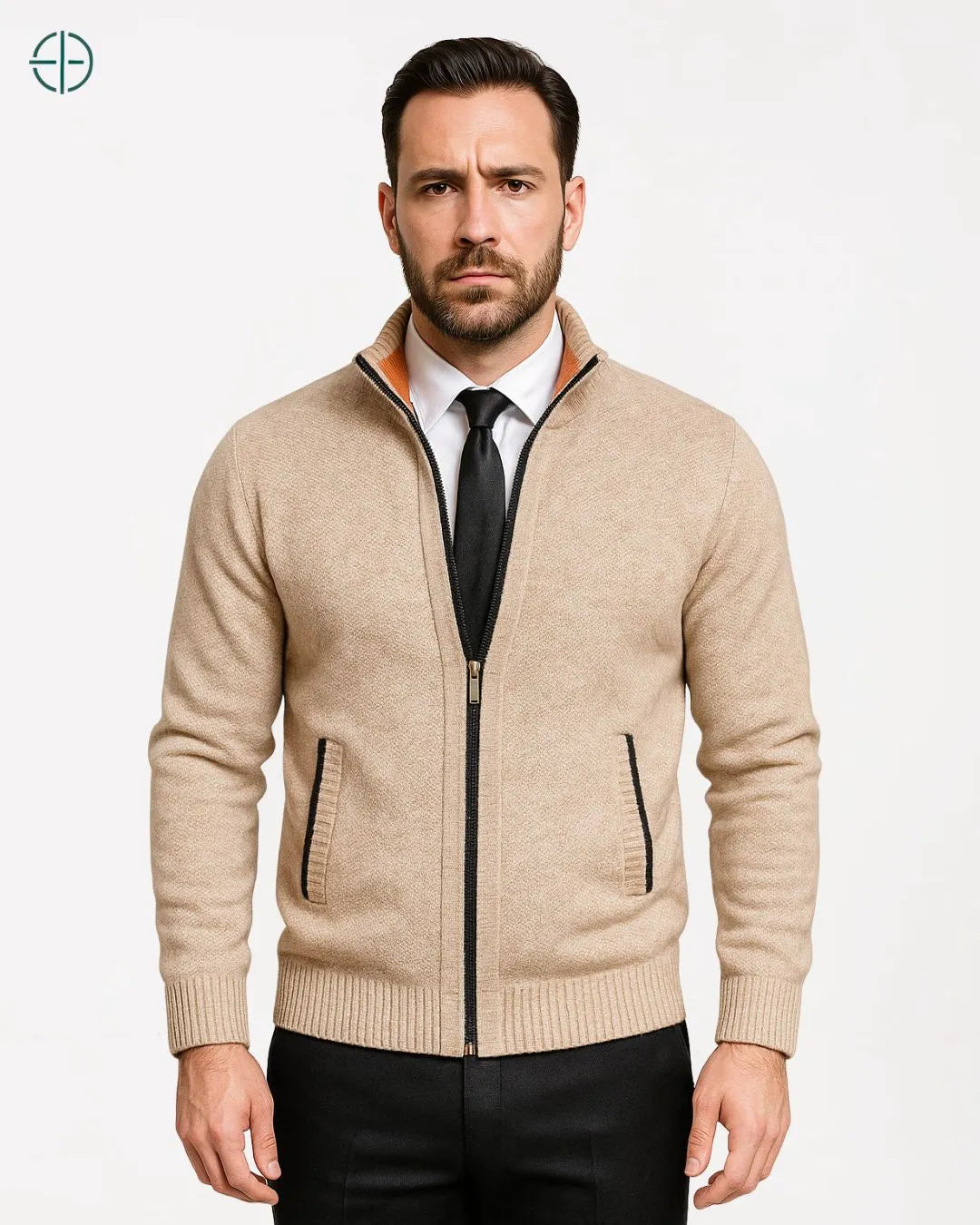 Casaco Suéter Bege | Rest Money™