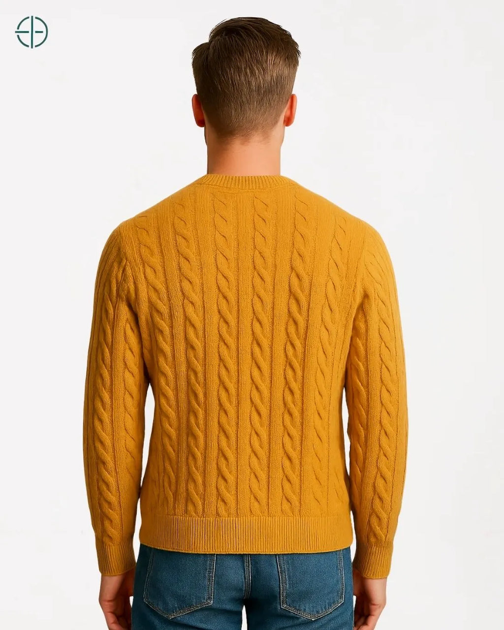 Suéter Trançado 100% Caxemira | Rest Money™