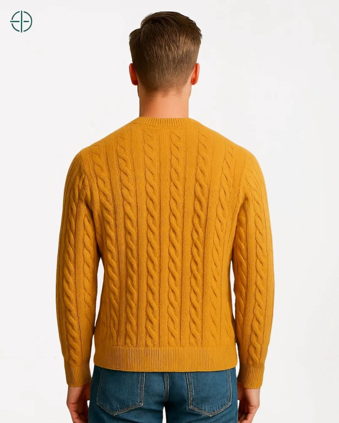 Suéter Trançado 100% Caxemira | Rest Money™