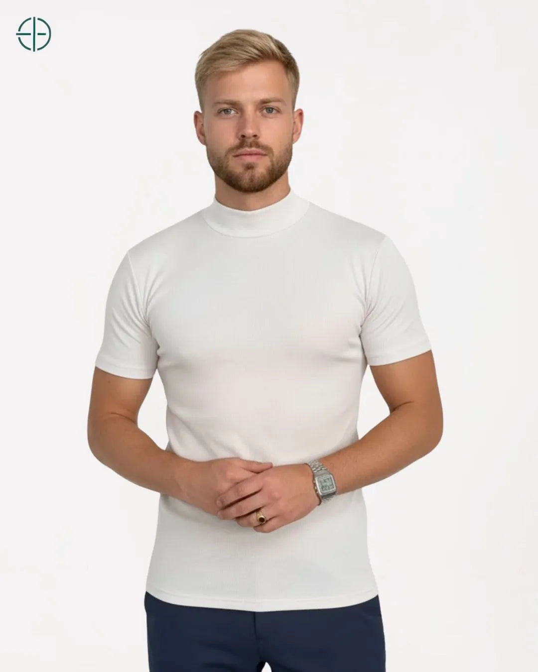 Camisa Masculina Gola Alta | Rest Money™