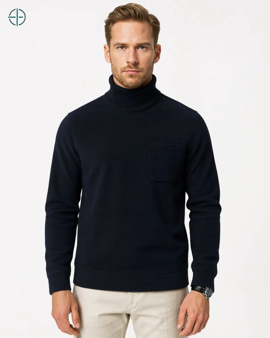 Suéter Gola Alta Masculino | Rest Money™