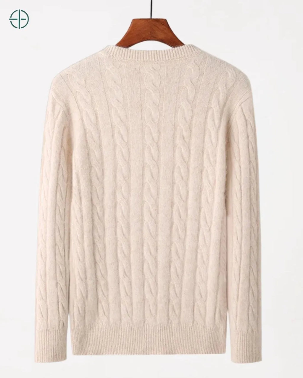 Suéter Trançado 100% Caxemira | Rest Money™