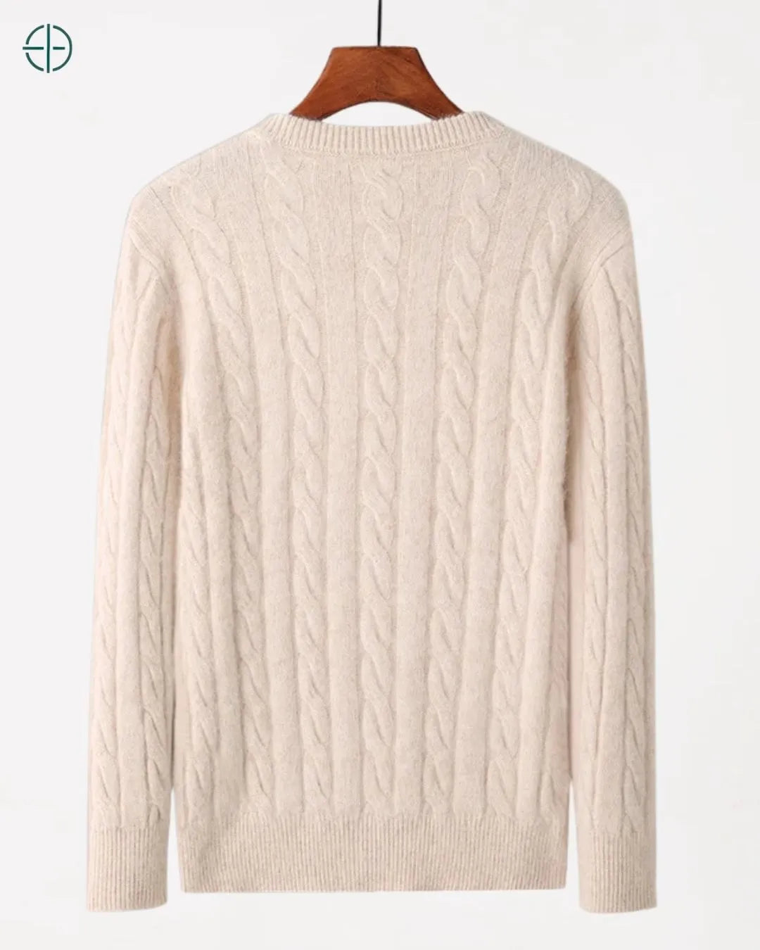 Suéter Trançado 100% Caxemira | Rest Money™