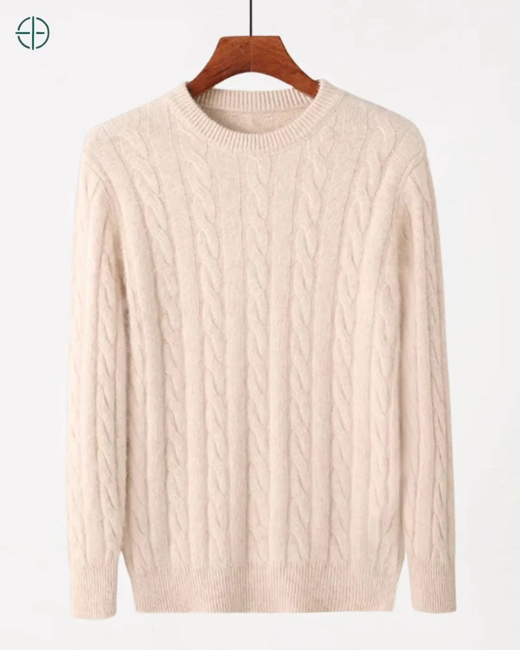 Suéter Trançado 100% Caxemira | Rest Money™
