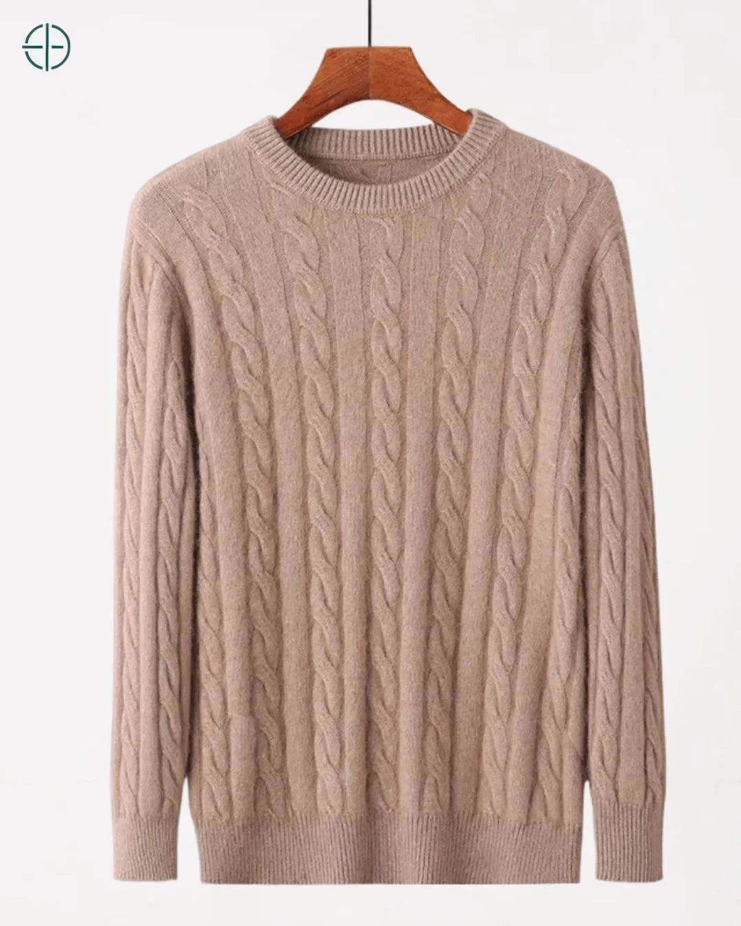Suéter Trançado 100% Caxemira | Rest Money™