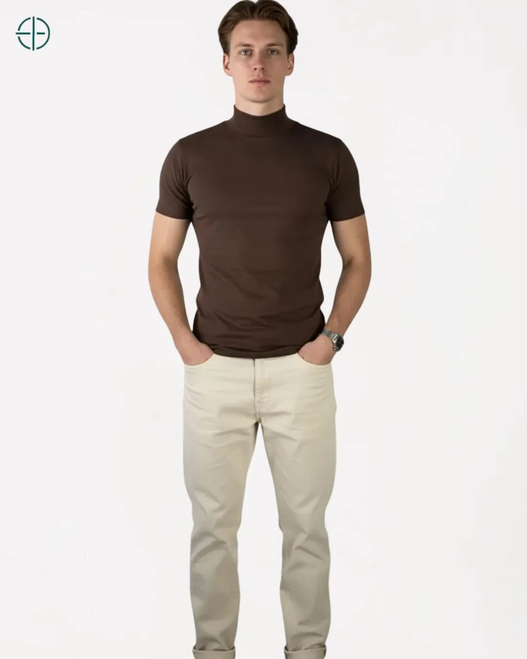 Camisa Masculina Gola Alta | Rest Money™