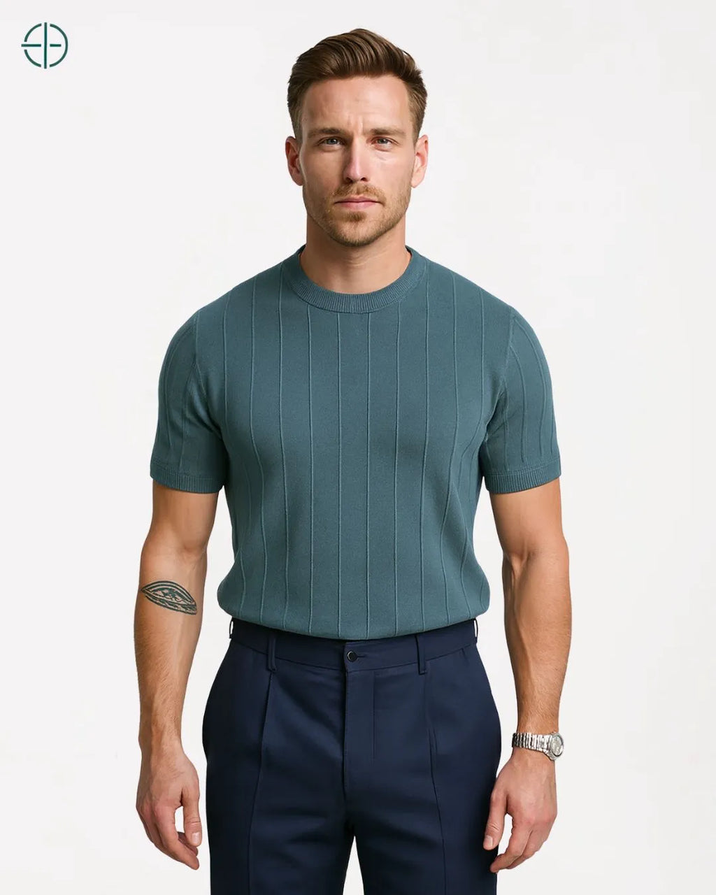 Camiseta Canelada Masculina | Rest Money™