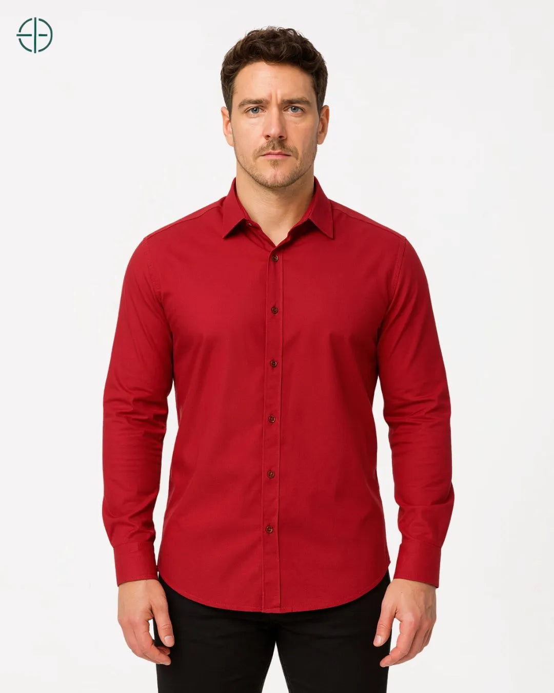 Camisa Social Masculina Slim Fit Manga Longa | Rest Money™