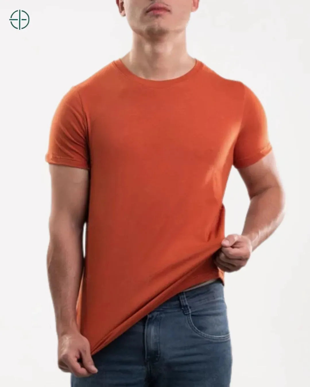 Camiseta Algodão Peruano Terracota | Rest Money™