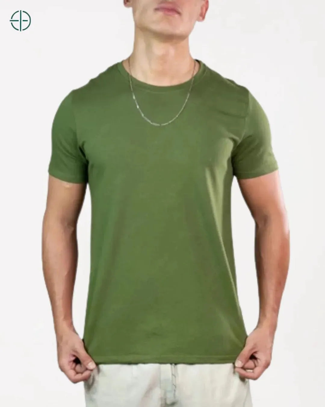 Camiseta Algodão Peruano Verde | Rest Money™