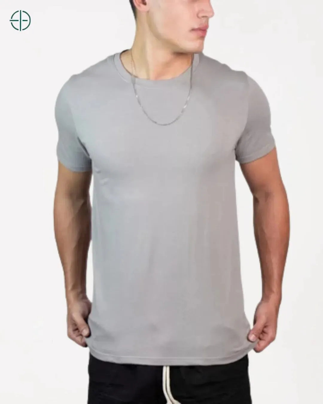 Camiseta Algodão Peruano Cinza | Rest Money™