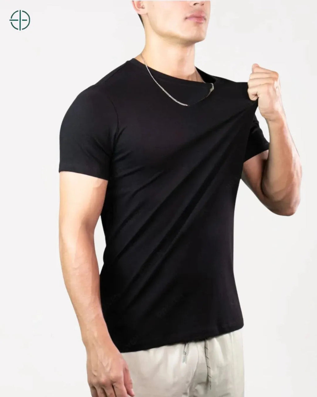 Camiseta Algodão Peruano Preta | Rest Money™