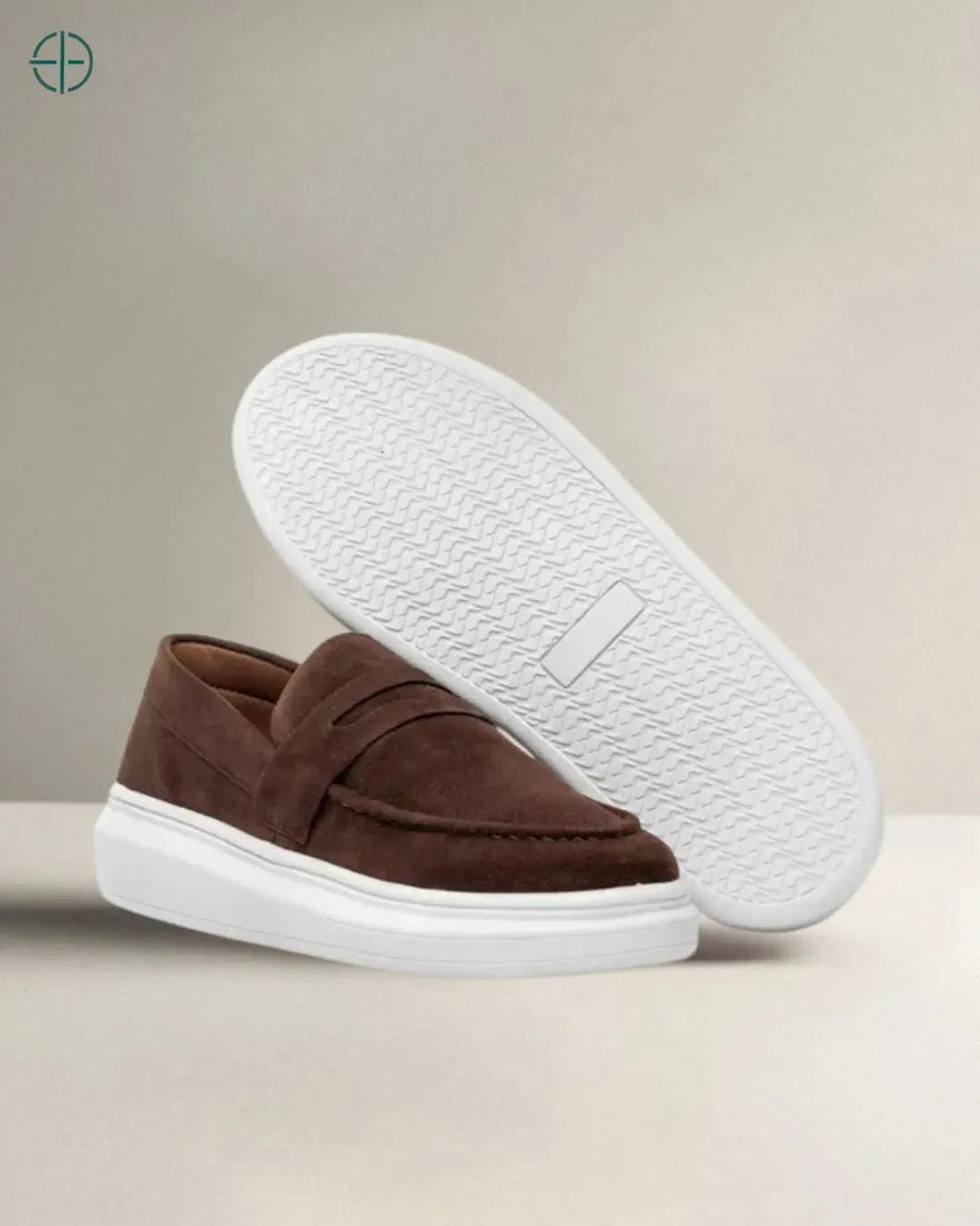 Mocassim de Camurça Masculino Marrom | Rest Money™