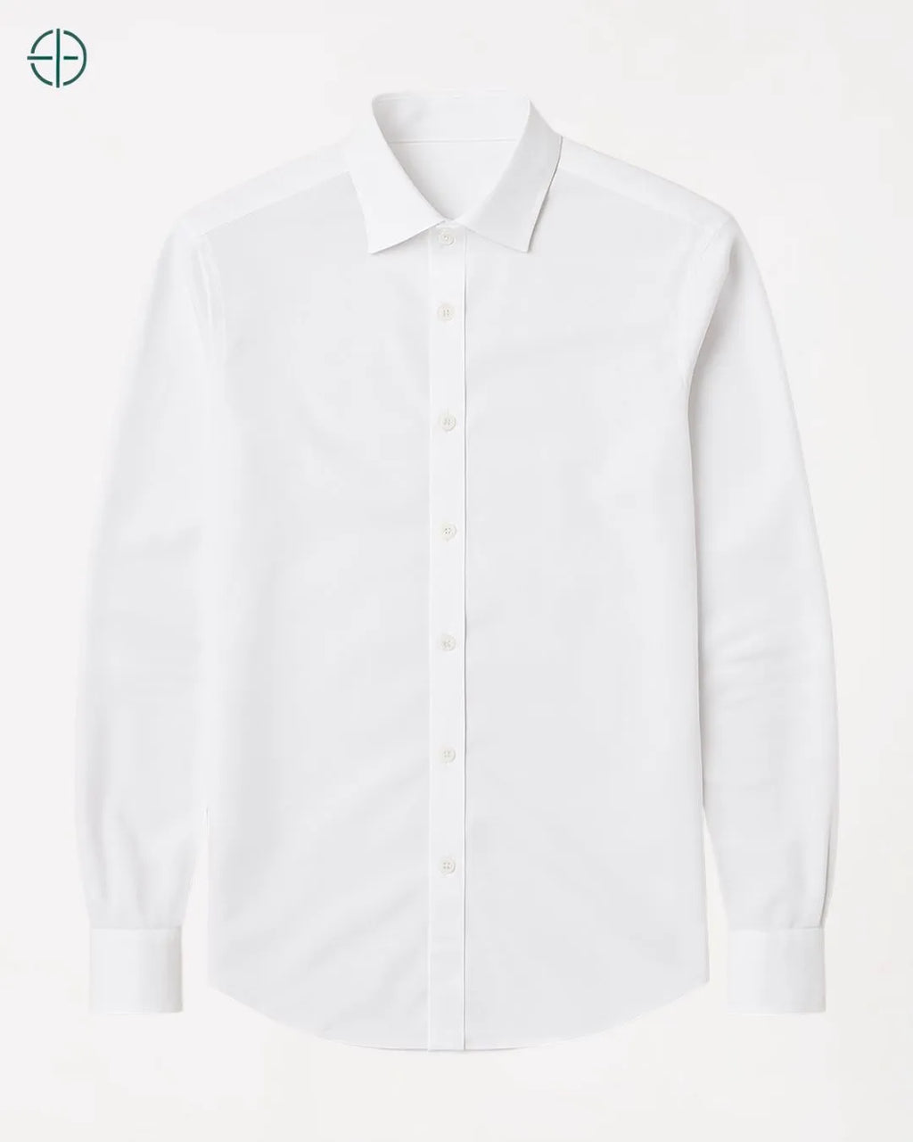 Camisa Social Masculina Slim Fit Manga Longa Branco | Rest Money™