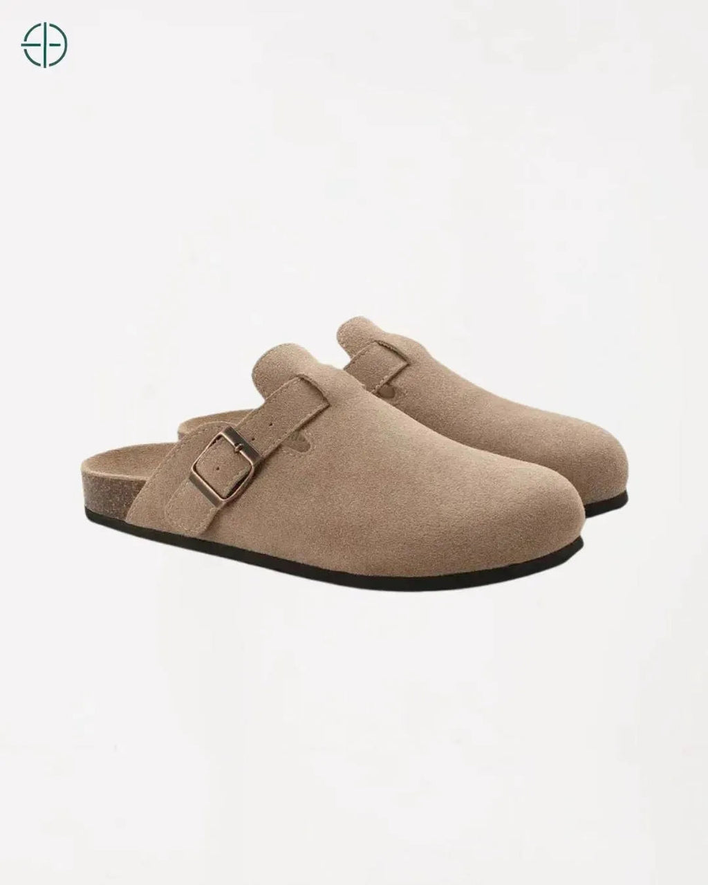 Tamanco de Camurça Old Money Bege | Rest Money™