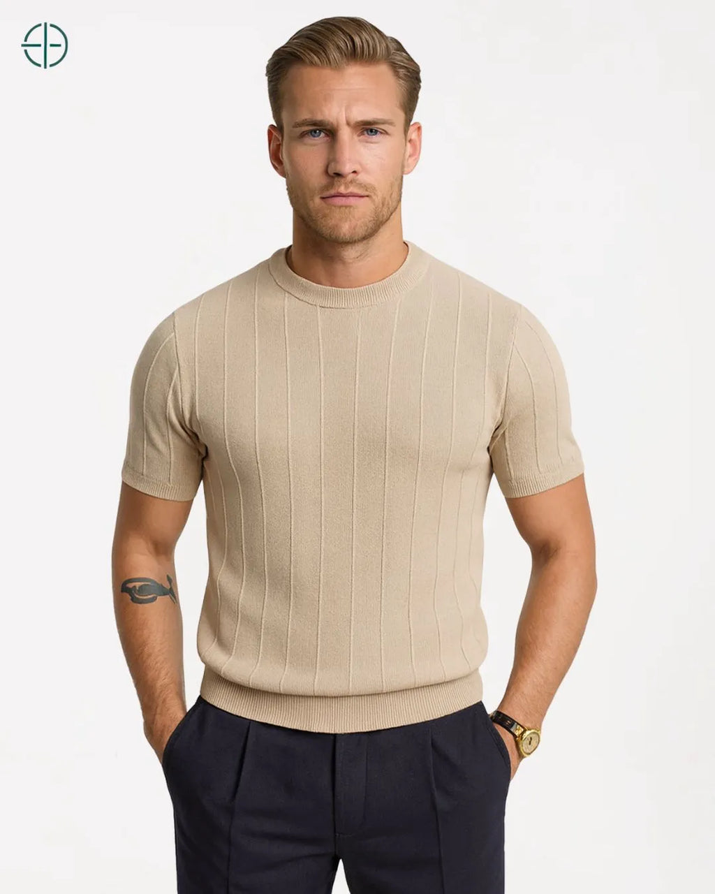 Camiseta Canelada Masculina | Rest Money™