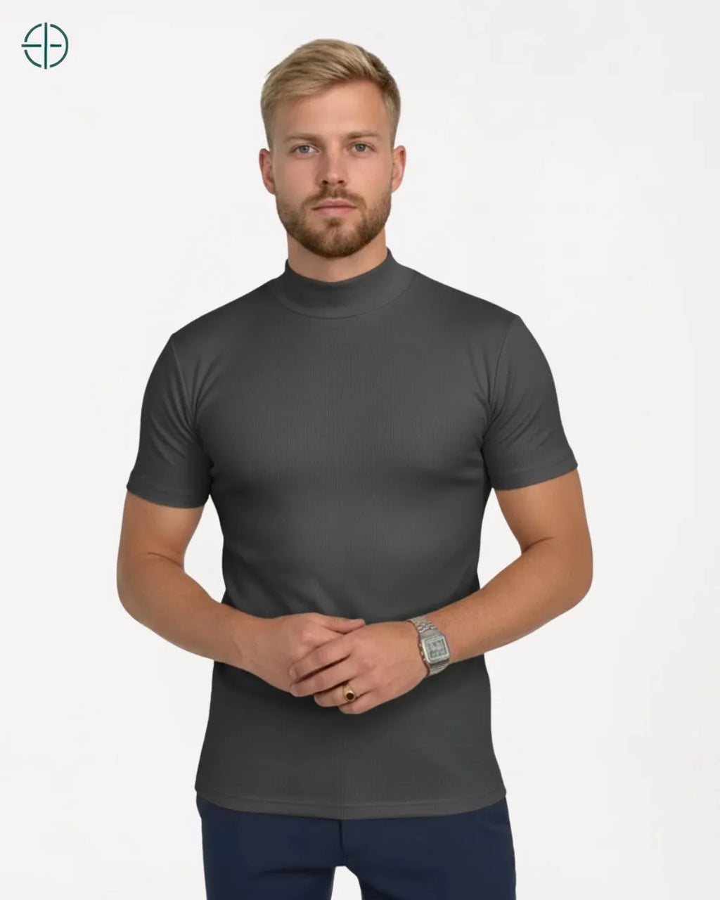 Camisa Masculina Gola Alta | Rest Money™