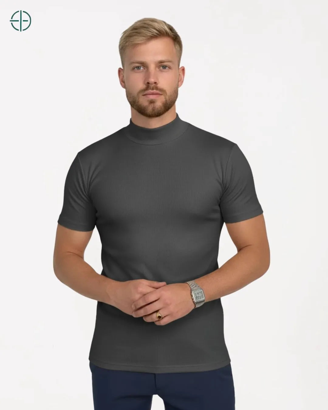 Camisa Masculina Gola Alta | Rest Money™