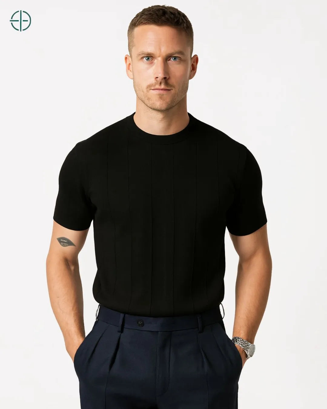 Camiseta Canelada Masculina | Rest Money™