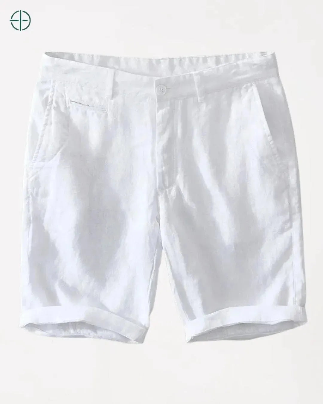 Bermuda 100% Linho Belga Masculino | Rest Money™