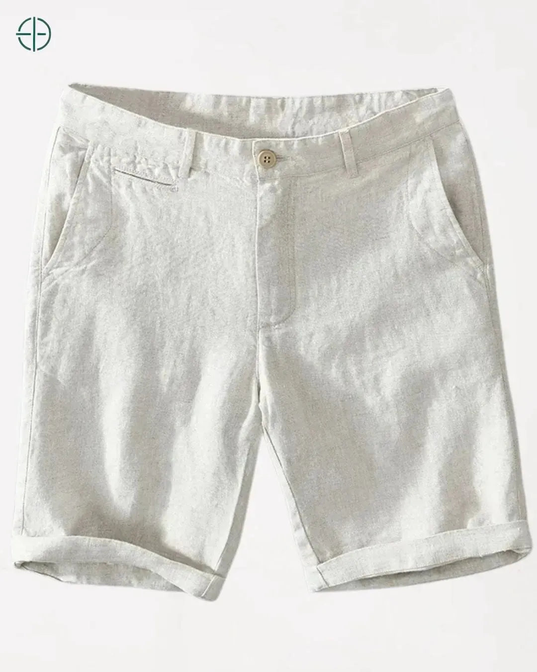 Bermuda 100% Linho Belga Masculino | Rest Money™