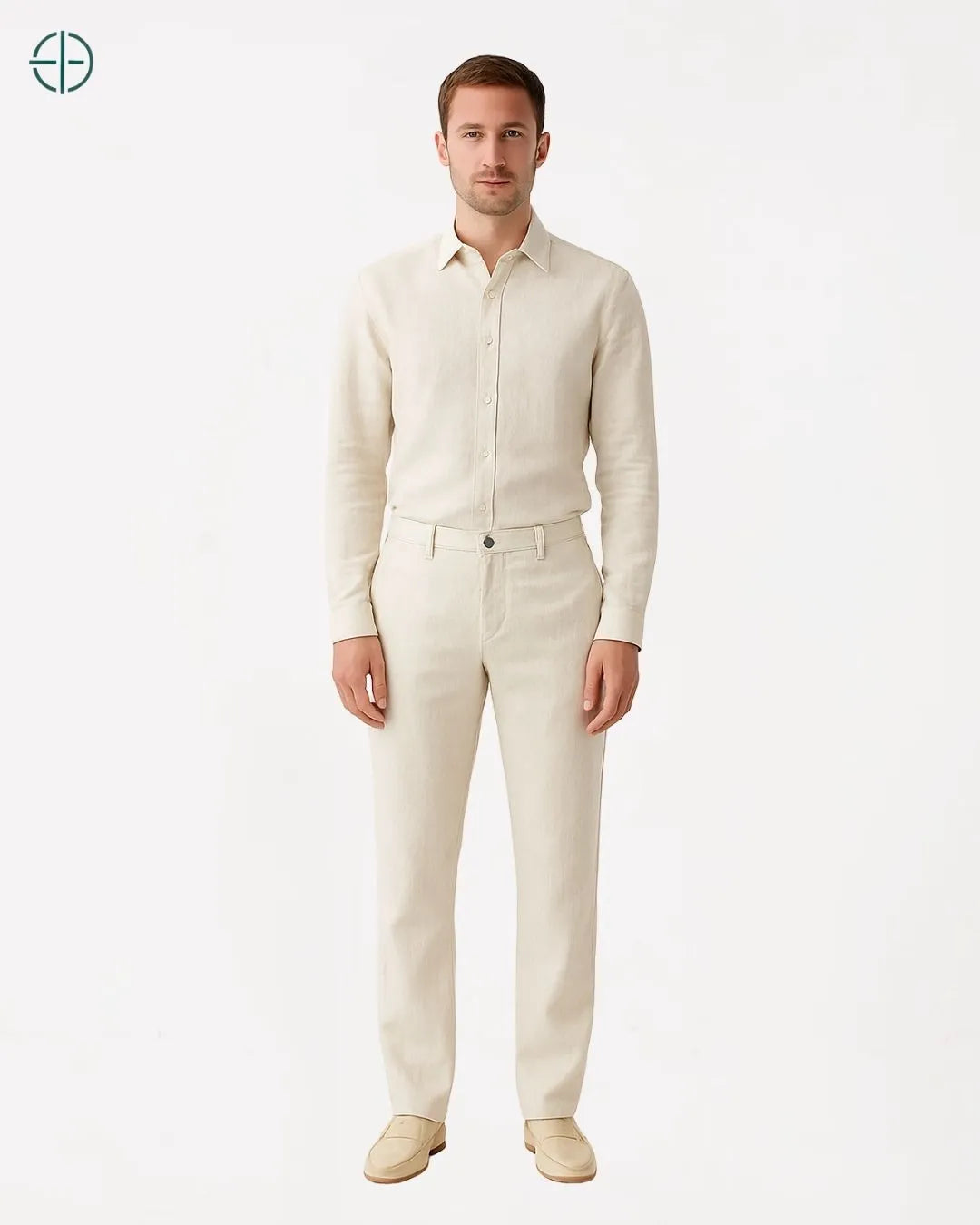 Calça 100% Linho Belga Masculino | Rest Money™