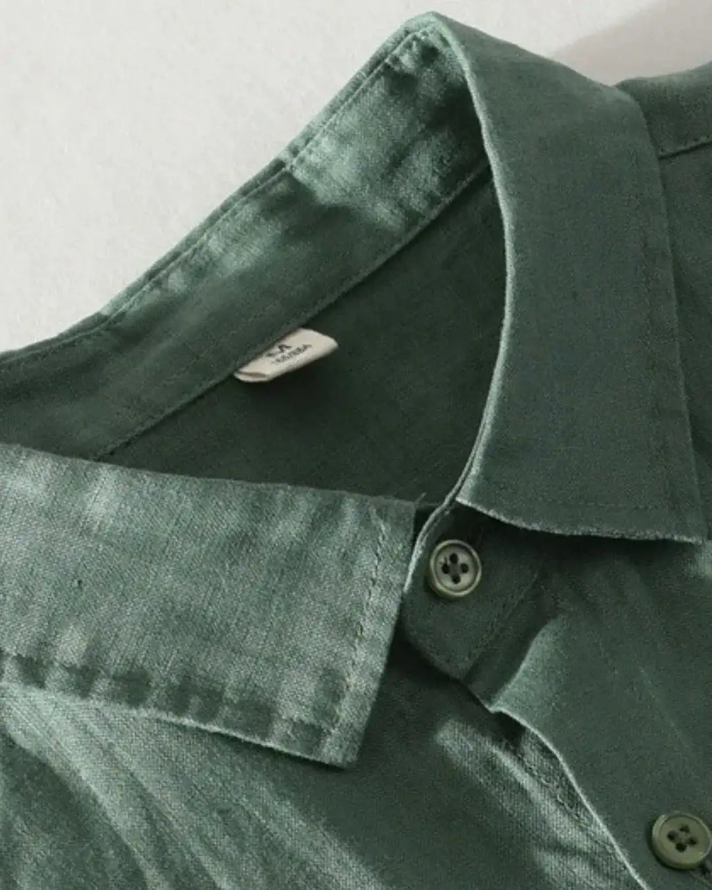 Camisa 100% Linho Belga Manga Curta | Rest Money™