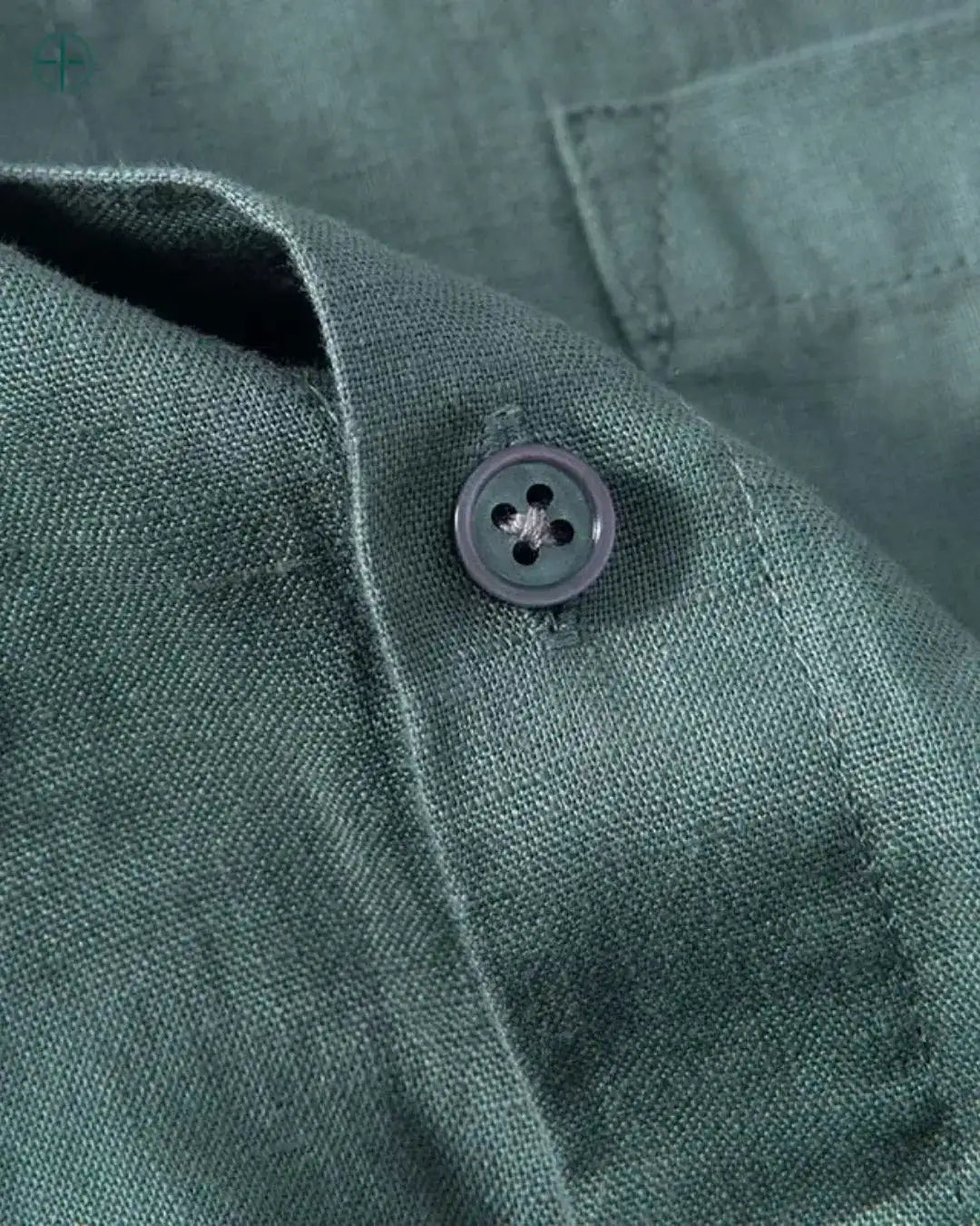 Camisa 100% Linho Belga Manga Curta | Rest Money™