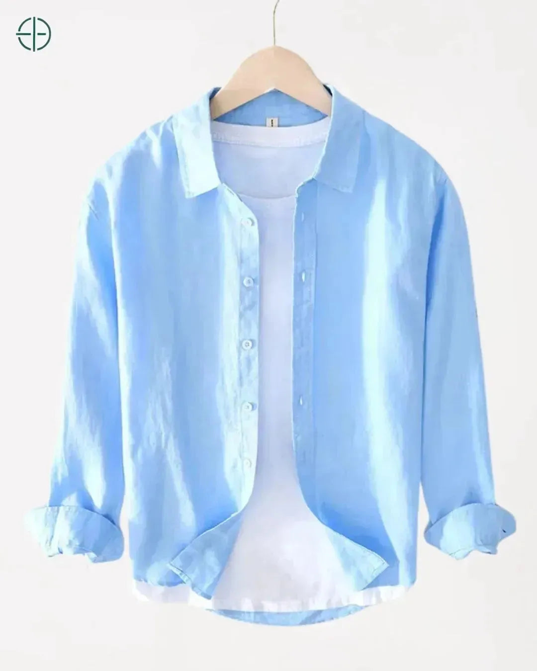 Camisa 100% Linho Belga Manga Longa | Rest Money™