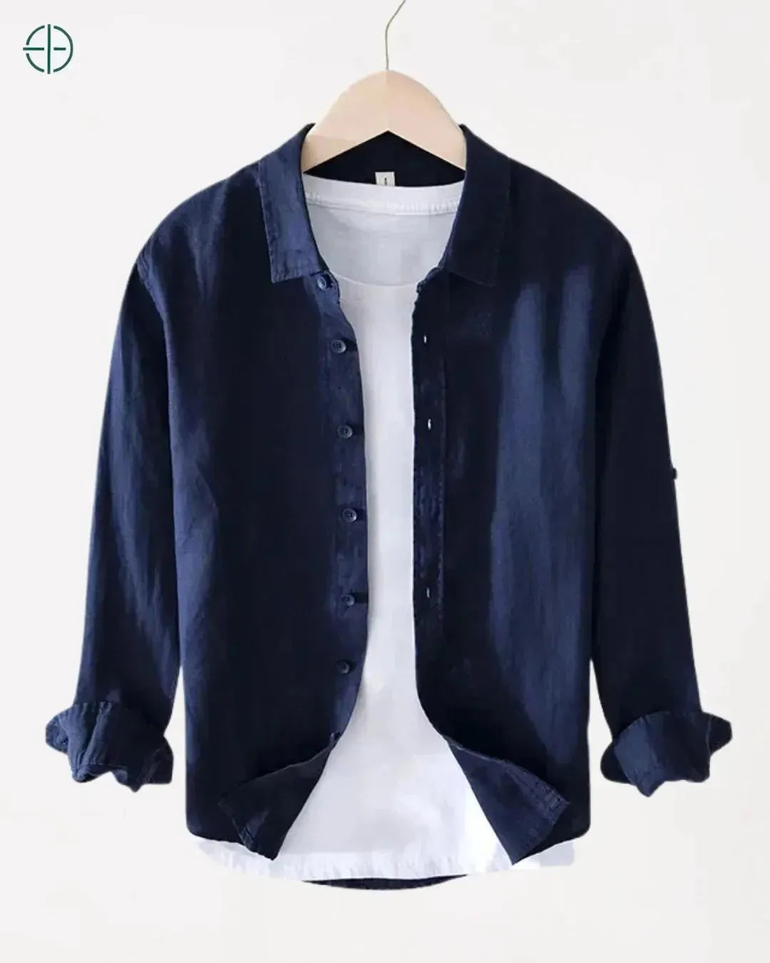 Camisa 100% Linho Belga Manga Longa | Rest Money™