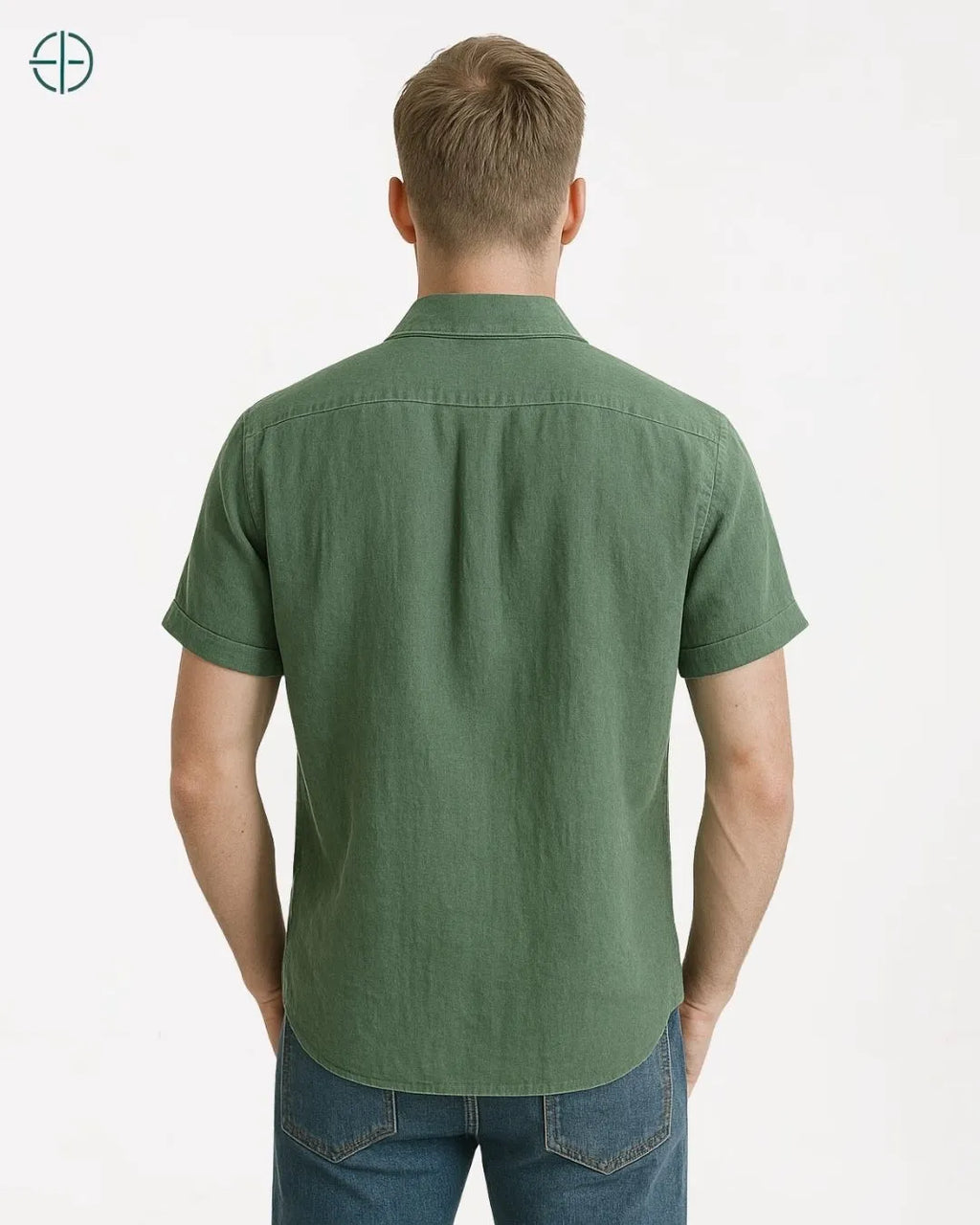 Camisa 100% Linho Belga Manga Curta | Rest Money™