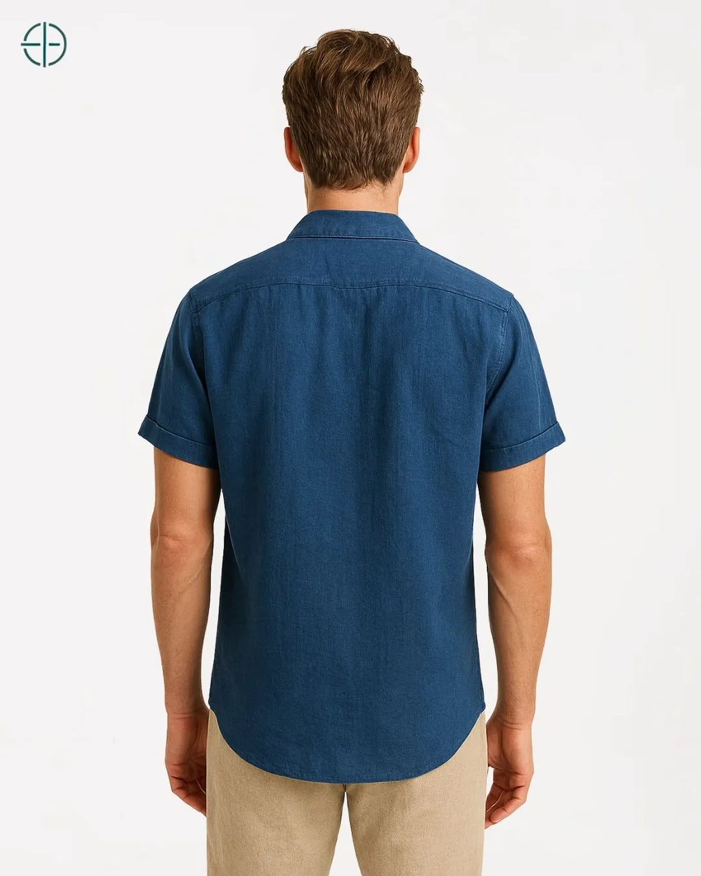 Camisa 100% Linho Belga Manga Curta | Rest Money™