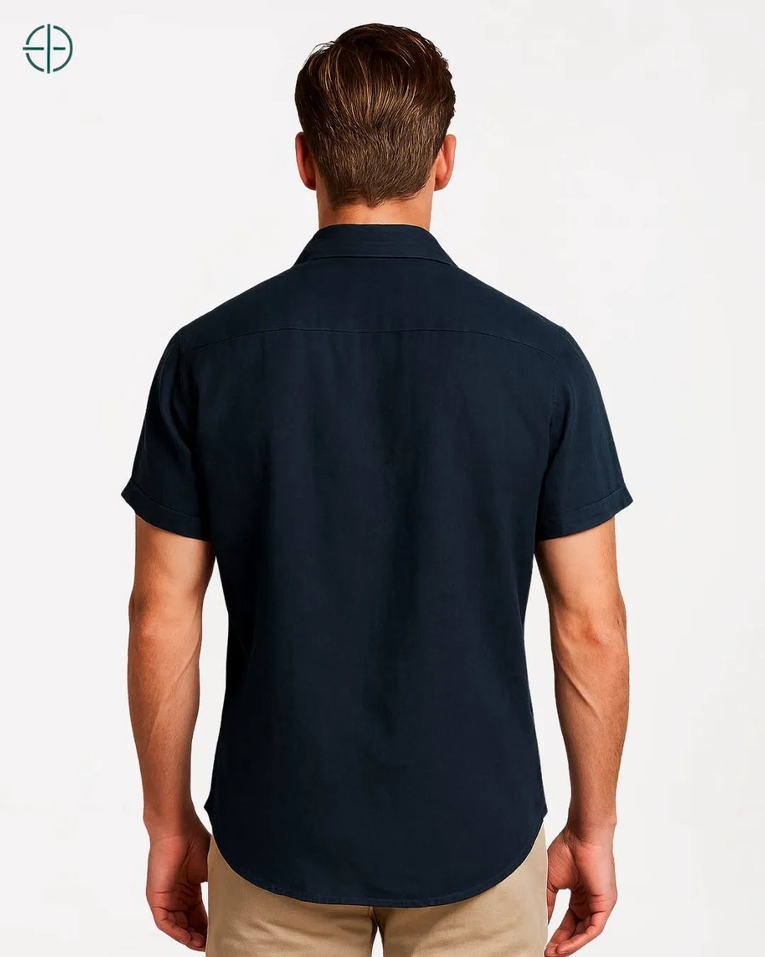 Camisa 100% Linho Belga Manga Curta | Rest Money™