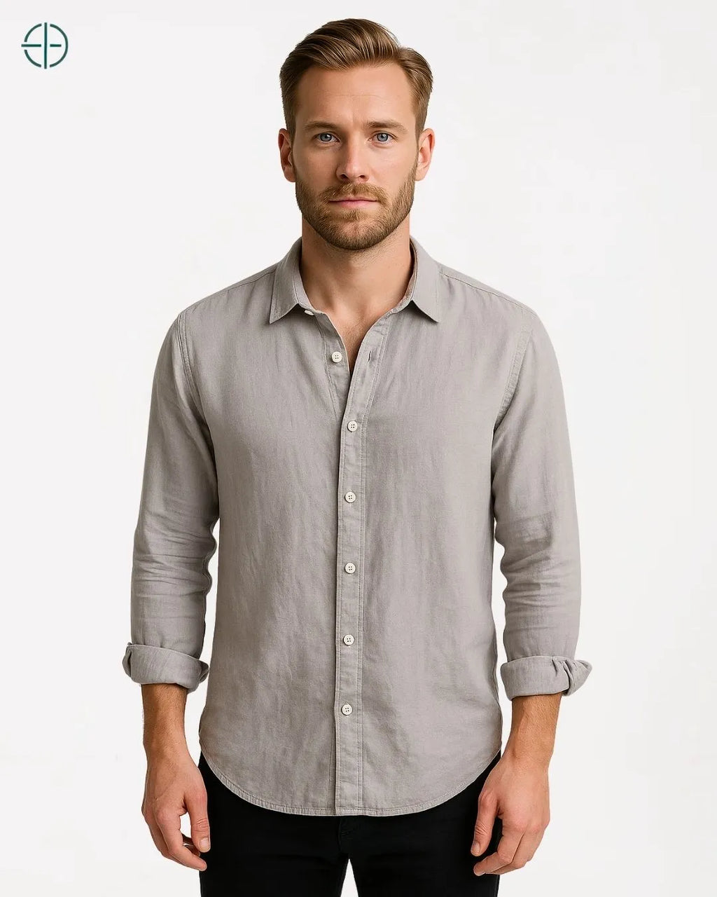 Camisa 100% Linho Belga Manga Longa | Rest Money™