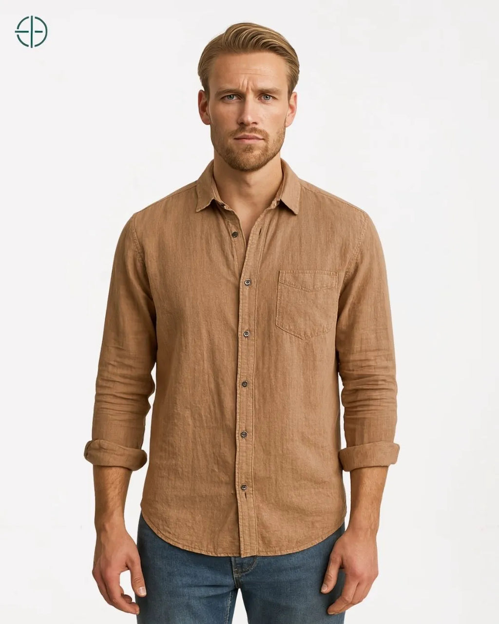 Camisa 100% Linho Belga Manga Longa | Rest Money™