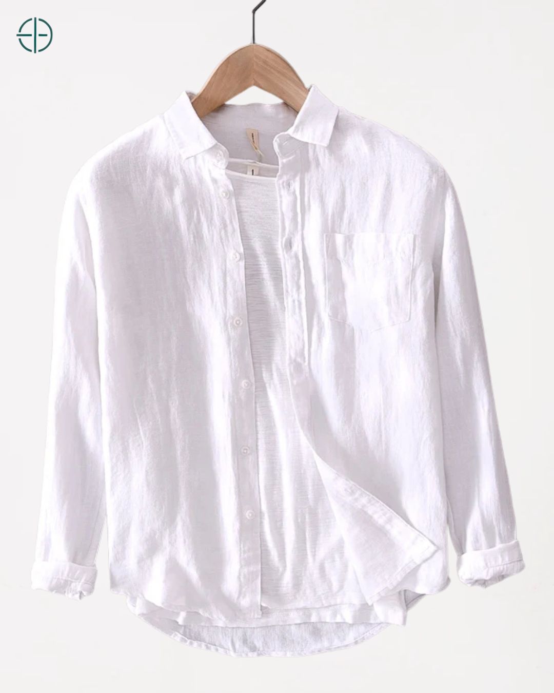 Camisa 100% Linho Belga Manga Longa | Rest Money™