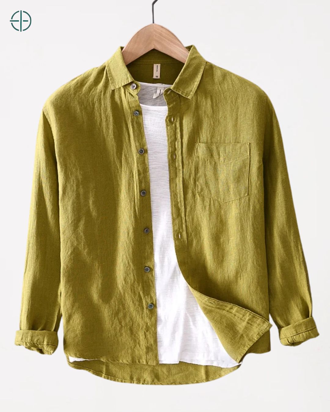 Camisa 100% Linho Belga Manga Longa | Rest Money™