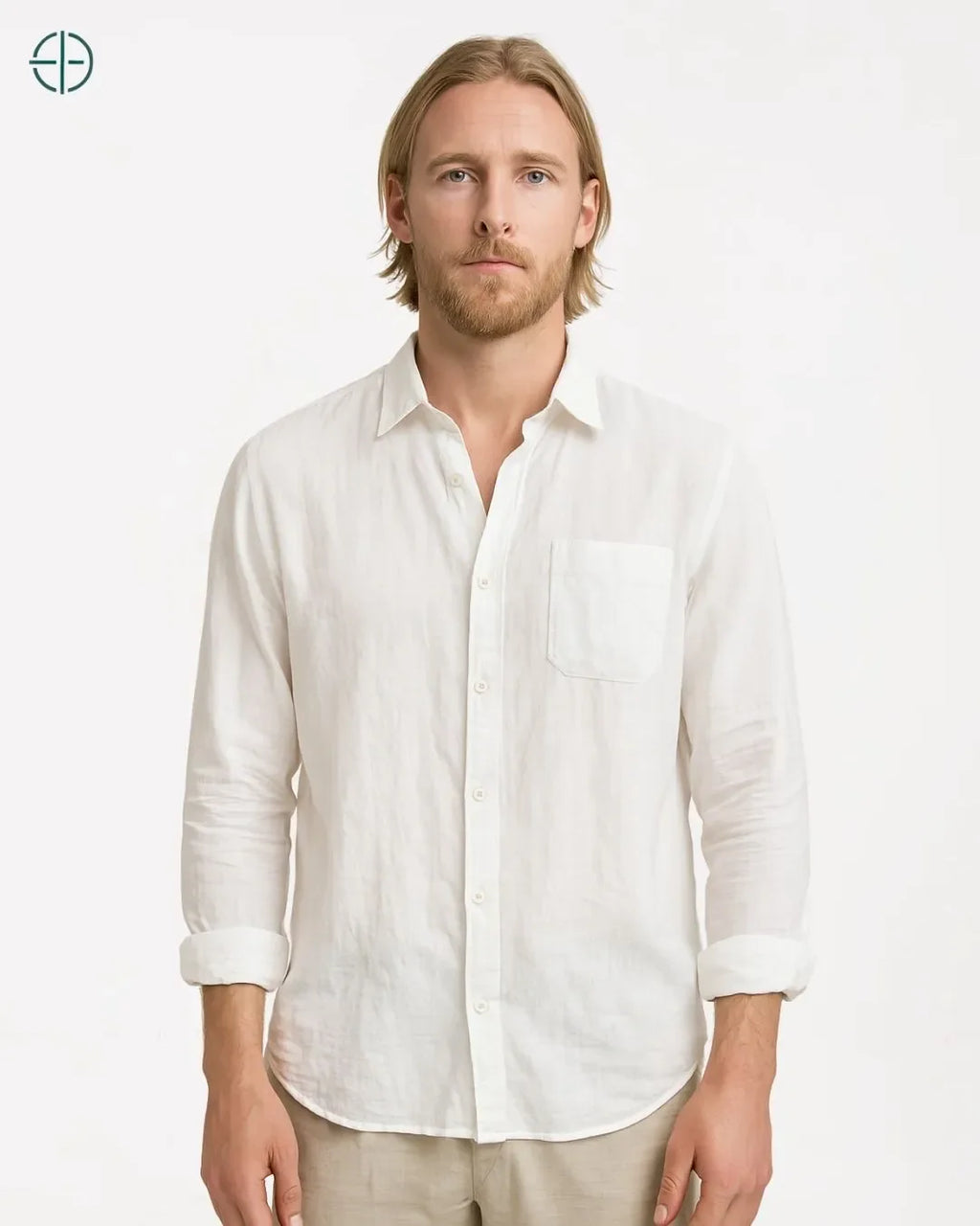 Camisa 100% Linho Belga Manga Longa | Rest Money™