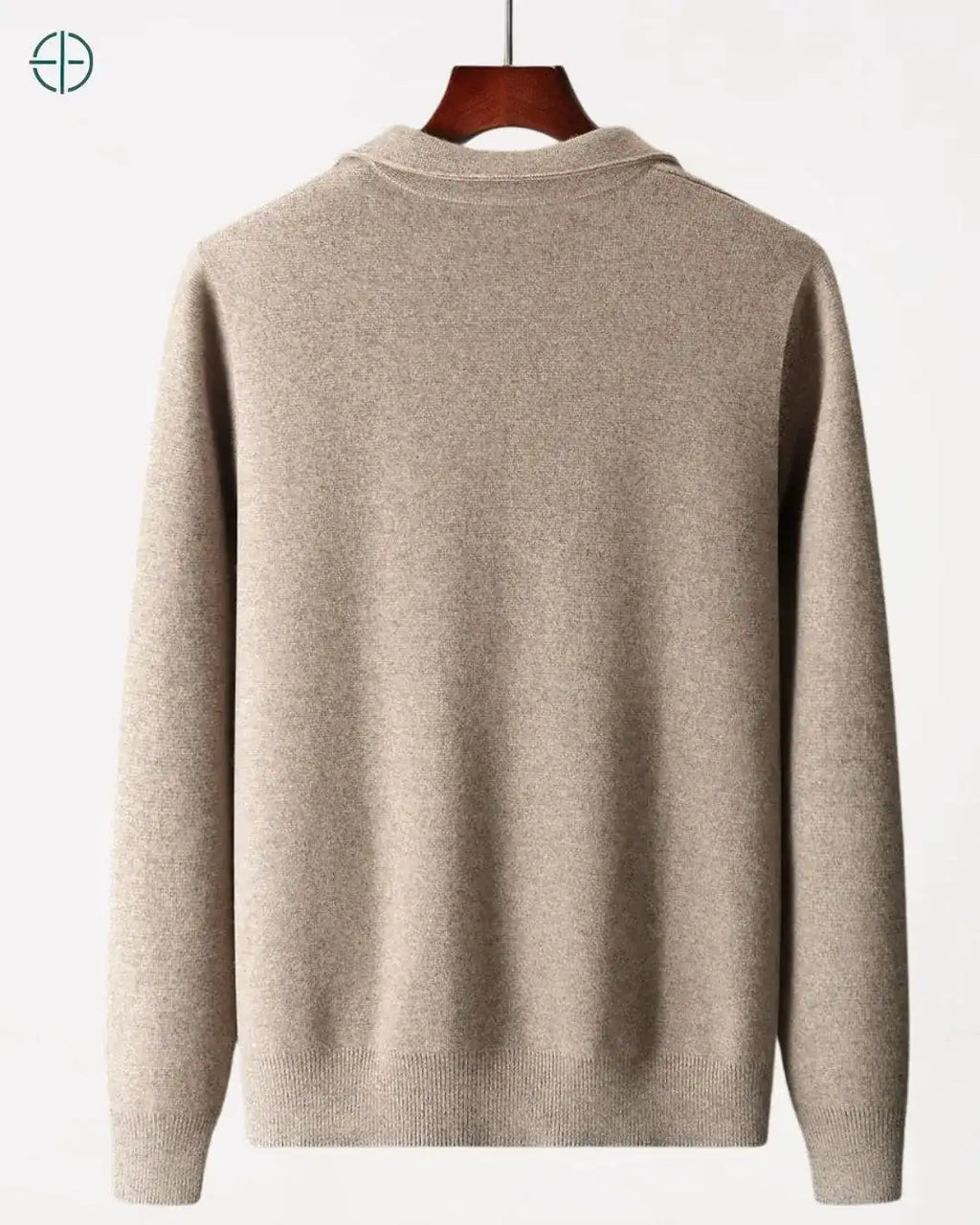 Cardigan Lapela 100% Caxemira Masculino | Rest Money™