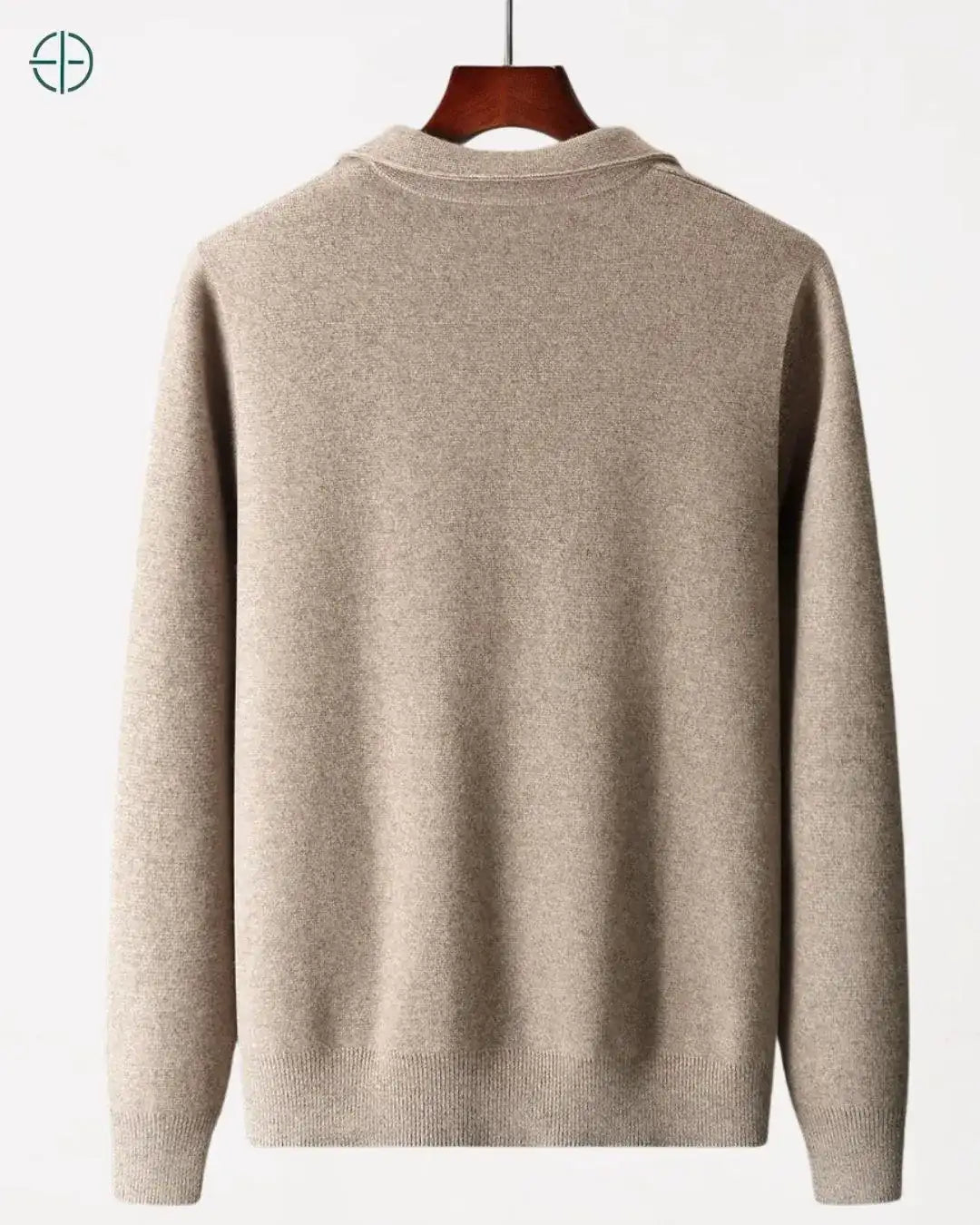 Cardigan Lapela 100% Caxemira Masculino | Rest Money™