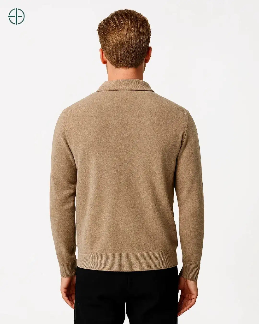 Cardigan Lapela 100% Caxemira Masculino | Rest Money™